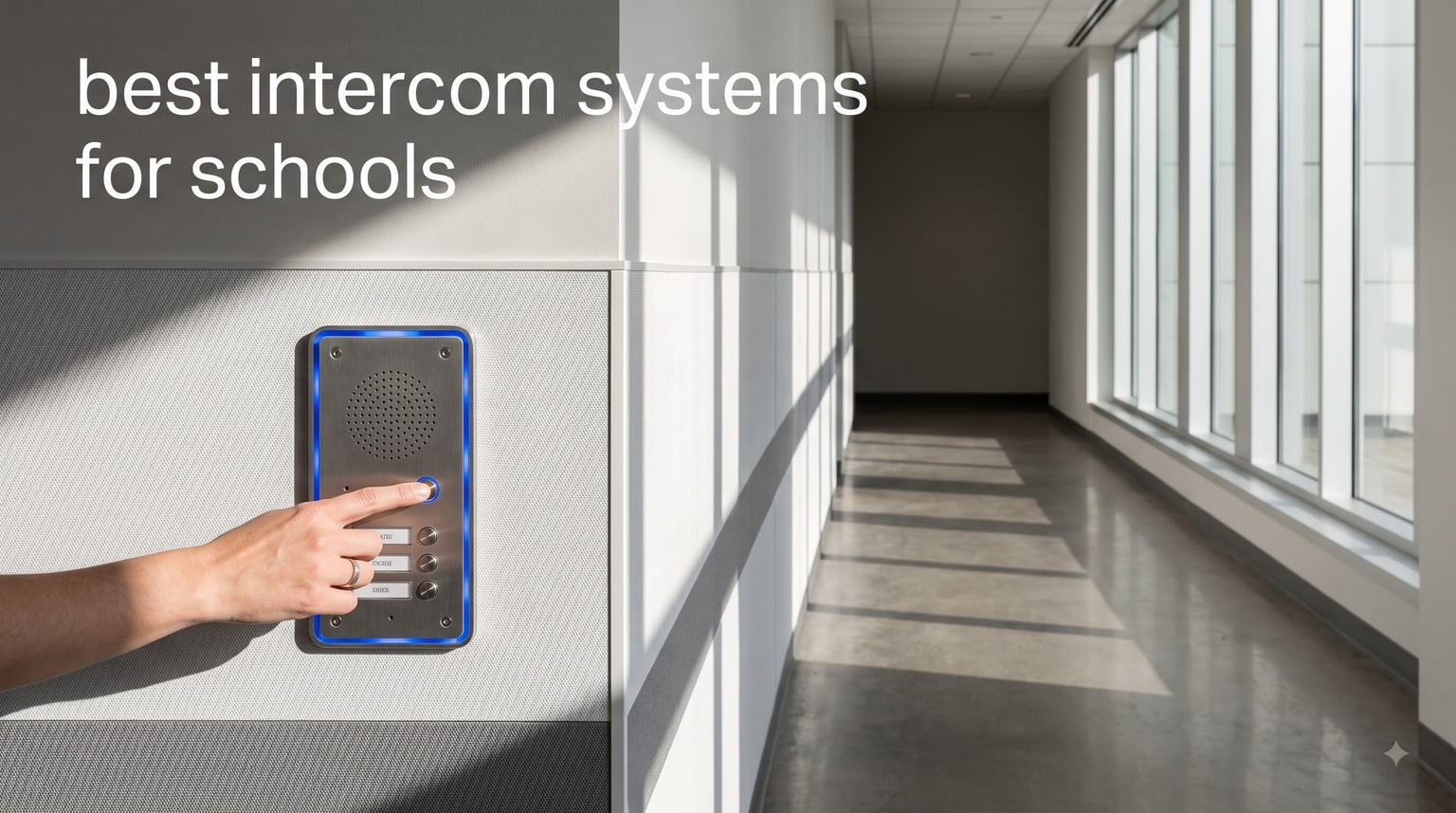 best intercom systems for schools