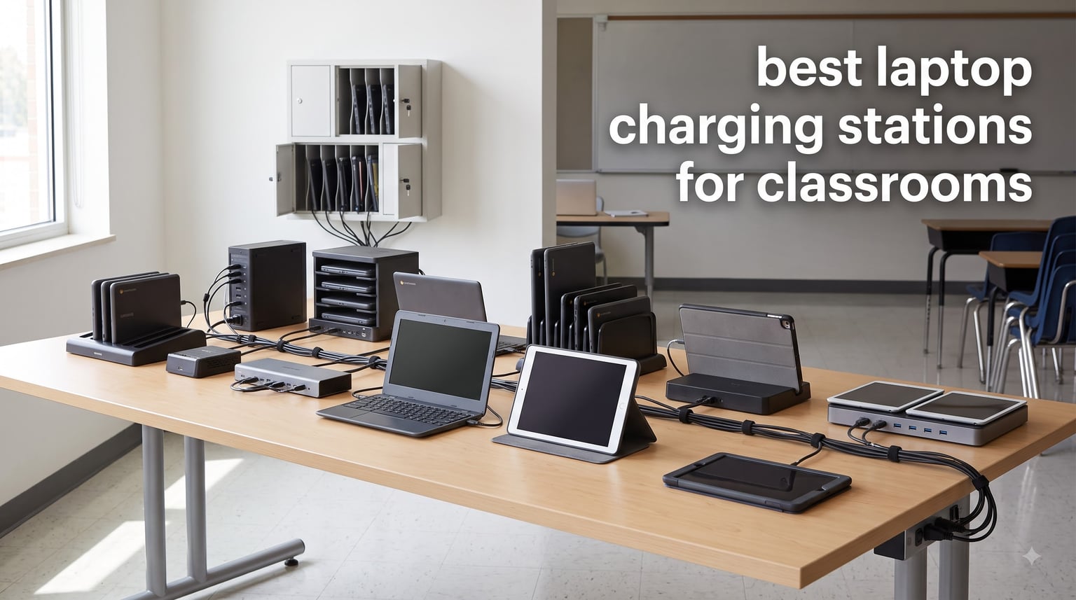 best laptop charging stations for classrooms
