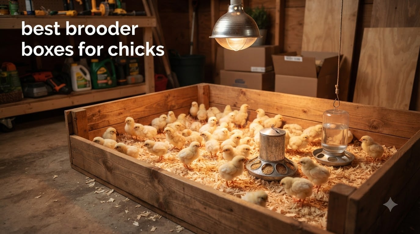 best brooder boxes for chicks