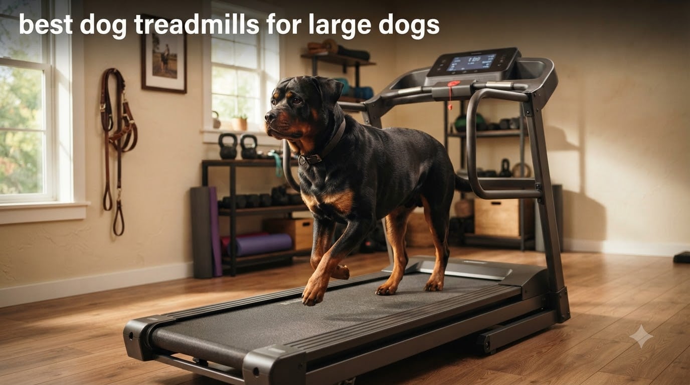best dog treadmills for large dogs