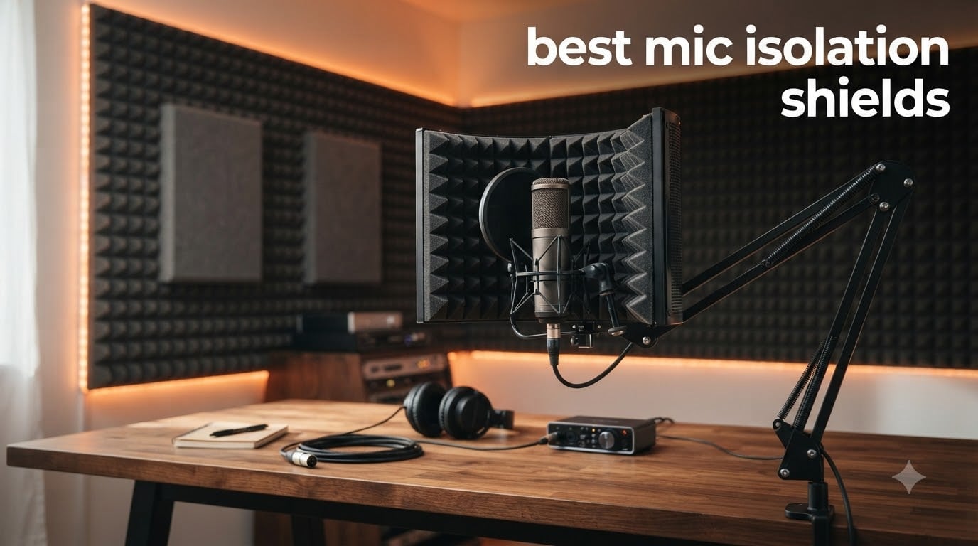 best mic isolation shields