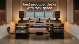 best producer desks with rack space