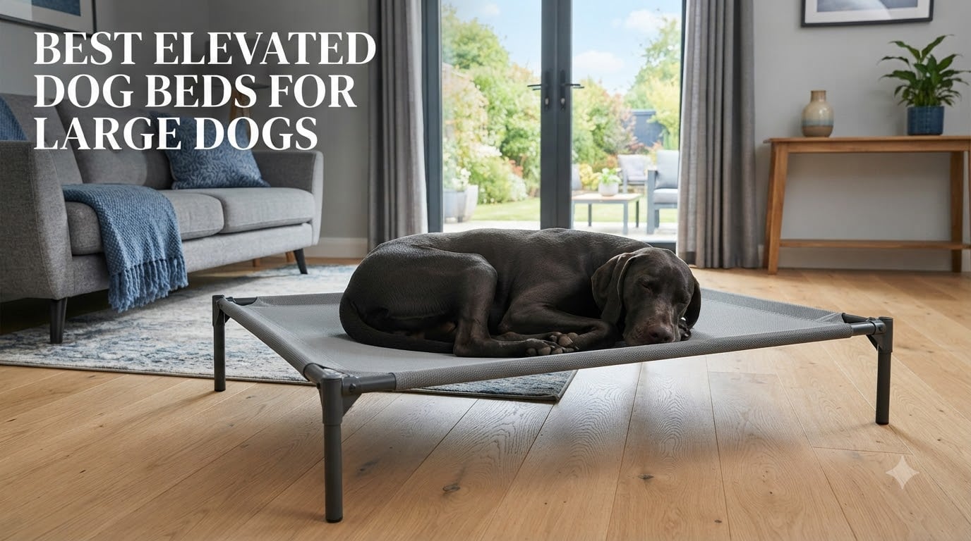 best elevated dog beds for large dogs