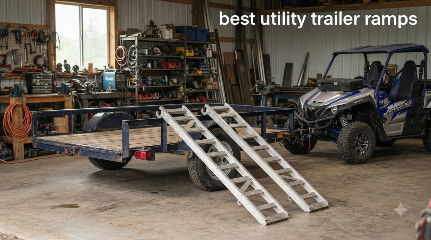 best utility trailer ramps