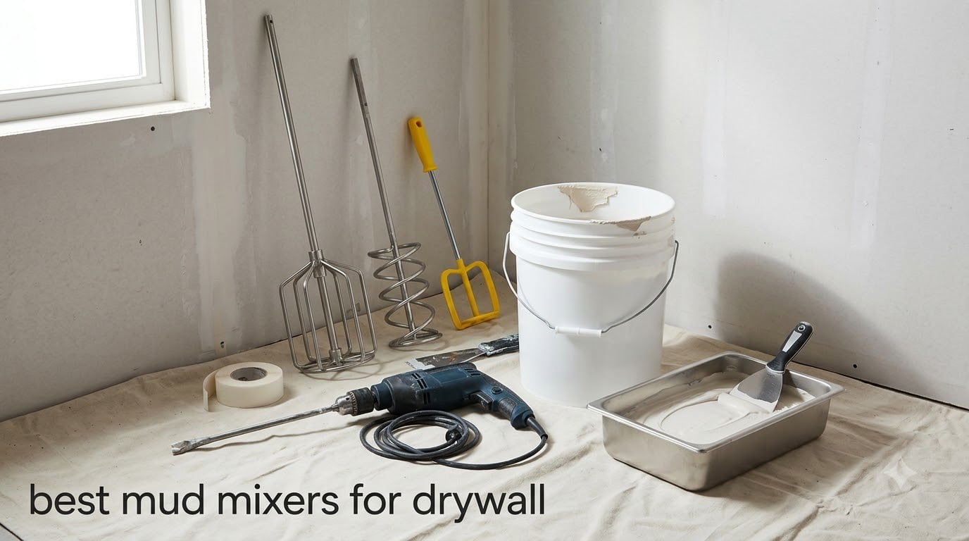 best mud mixers for drywall