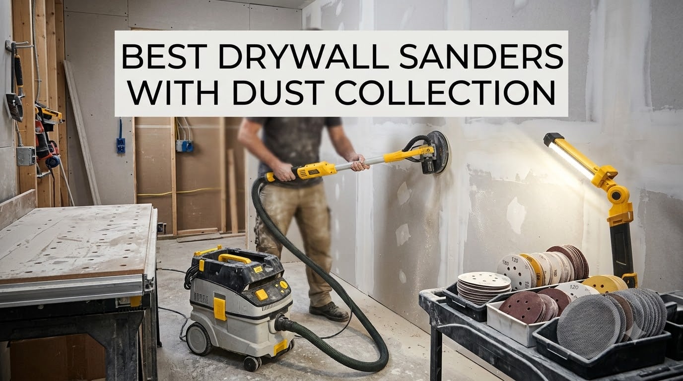 best drywall sanders with dust collection