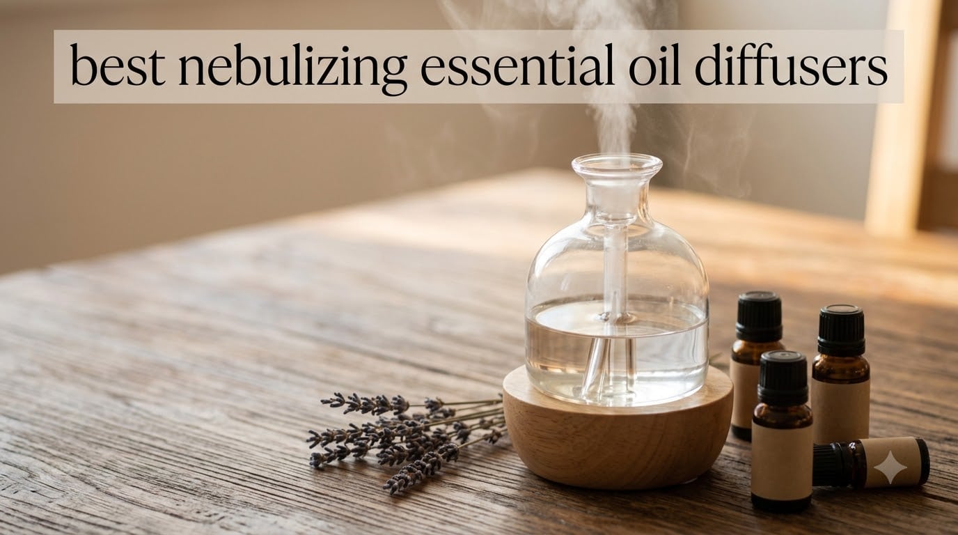 best nebulizing essential oil diffusers