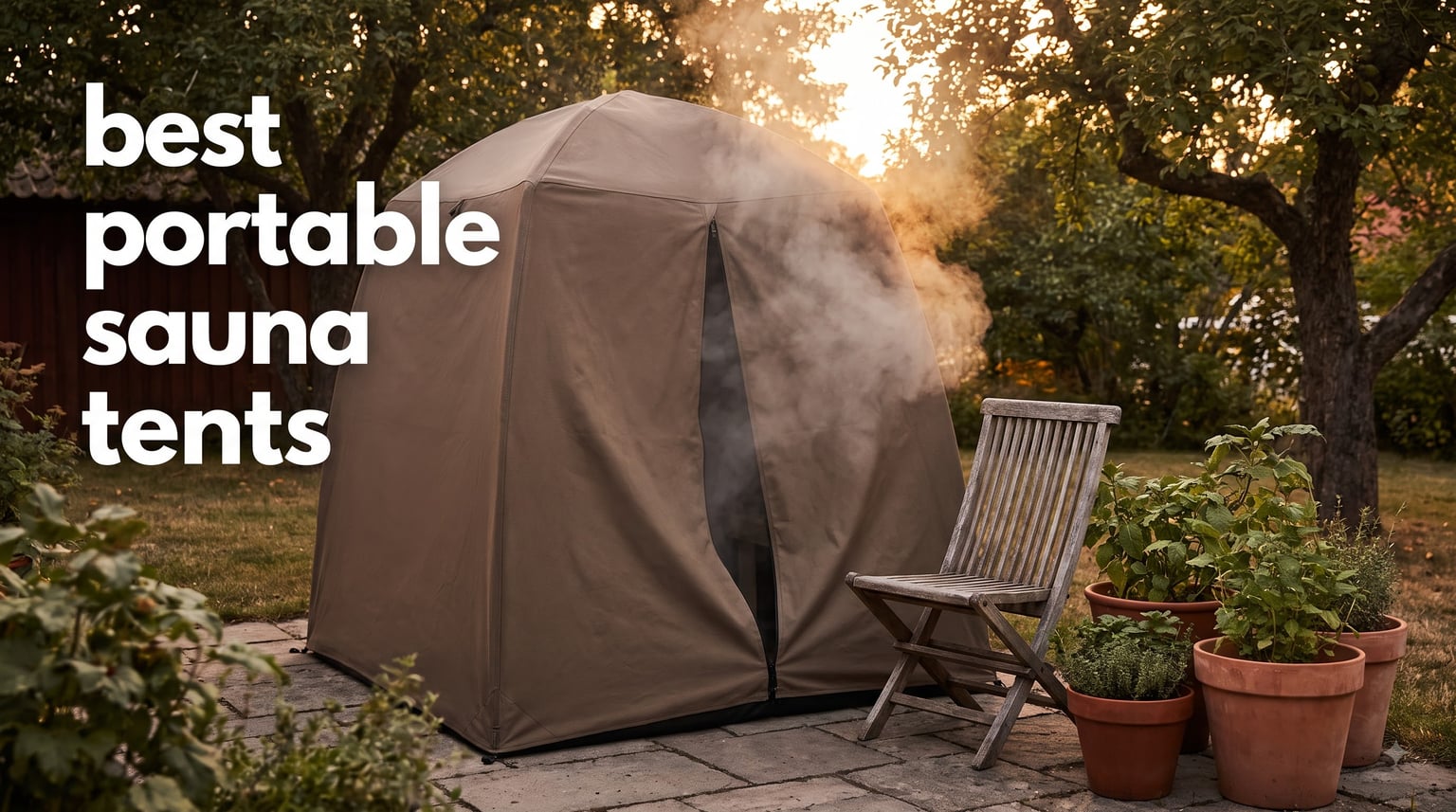 best portable sauna tents