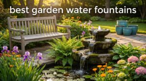 best garden water fountains