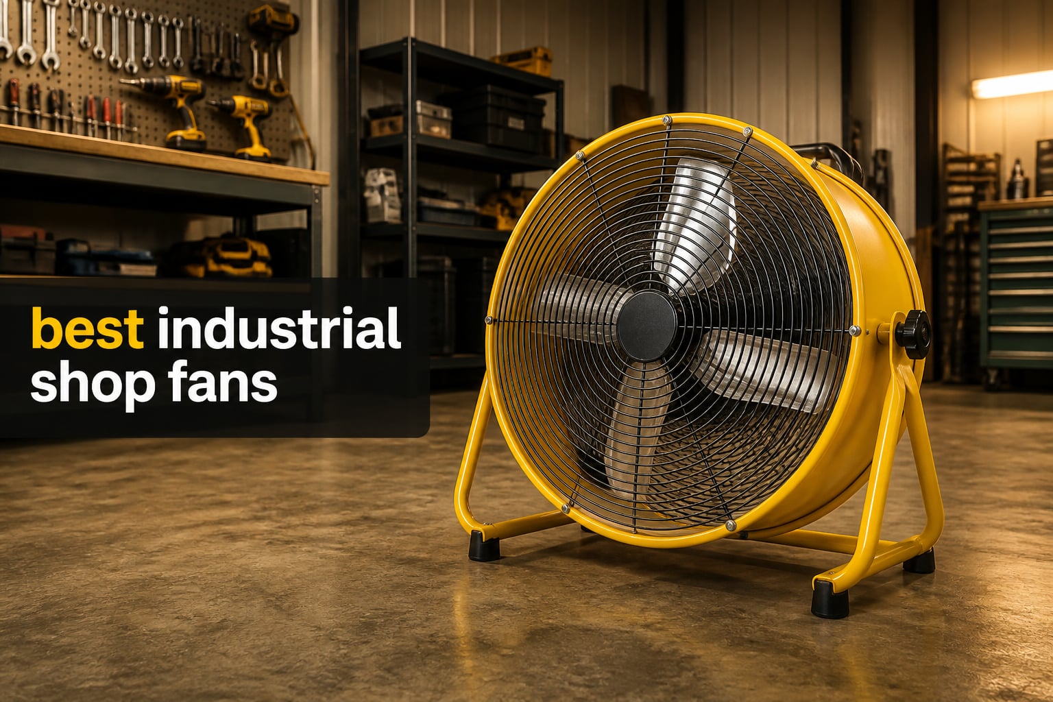 best industrial shop fans