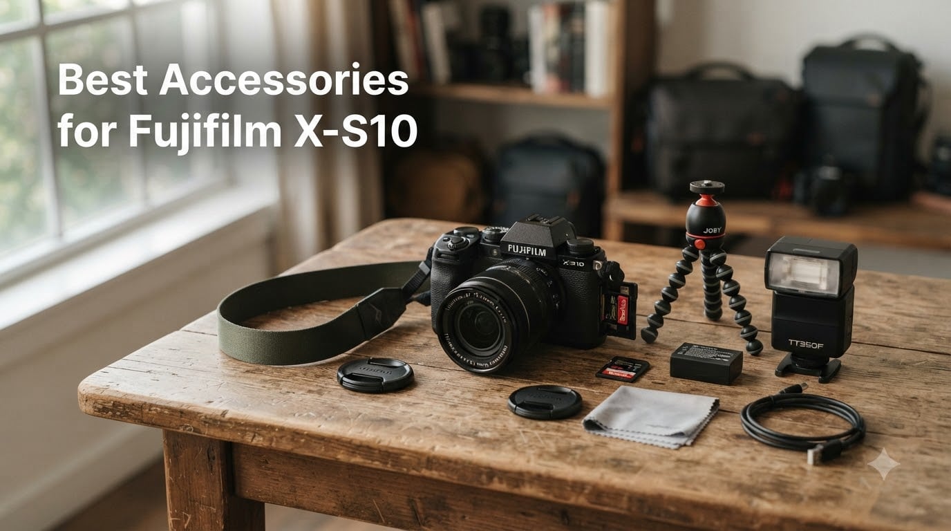 Best Accessories for Fujifilm X-S10