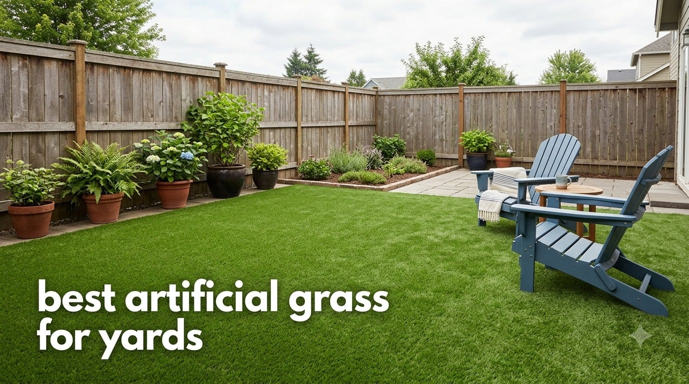 best artificial grass for yards