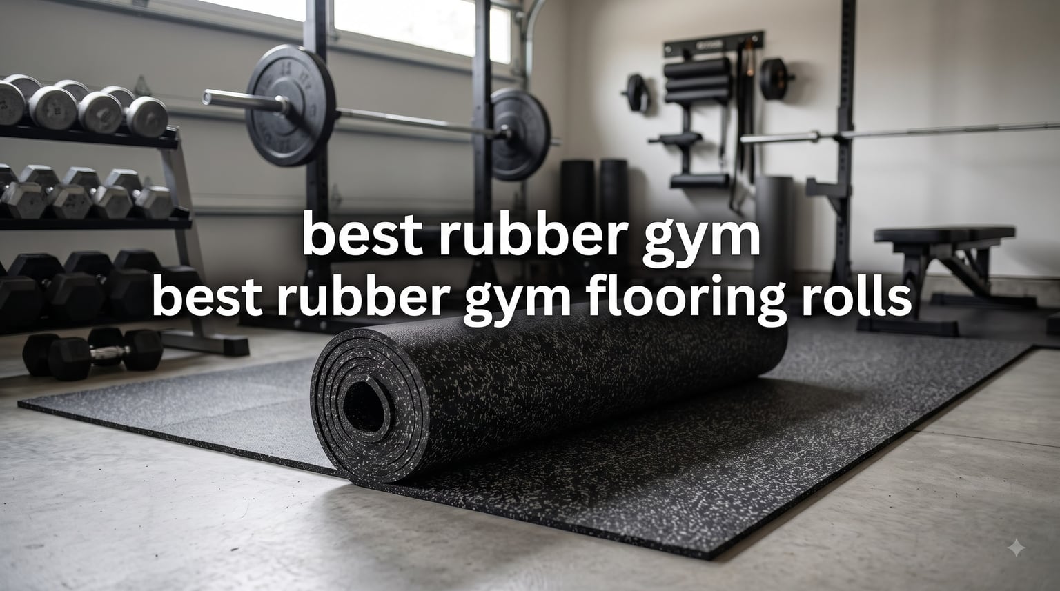 best rubber gym flooring rolls