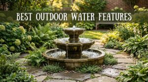 best outdoor water features