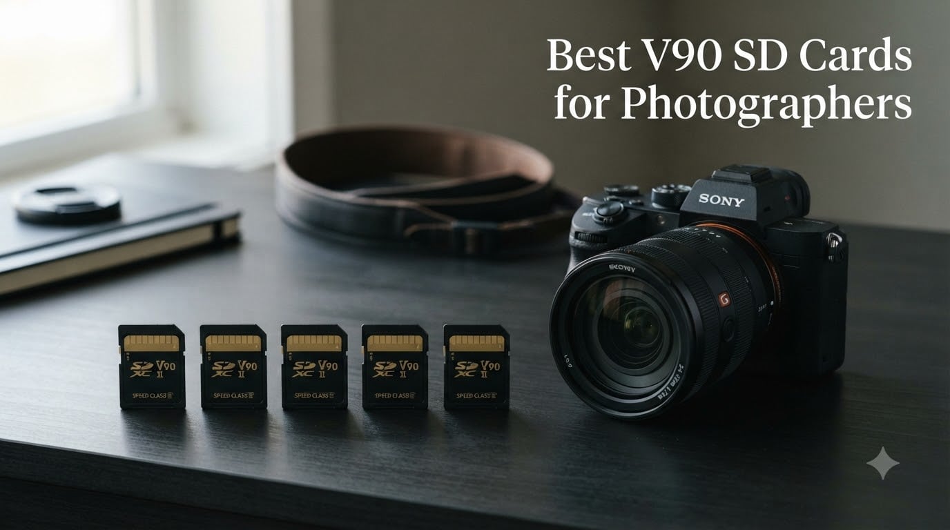 Best V90 SD Cards for Photographers
