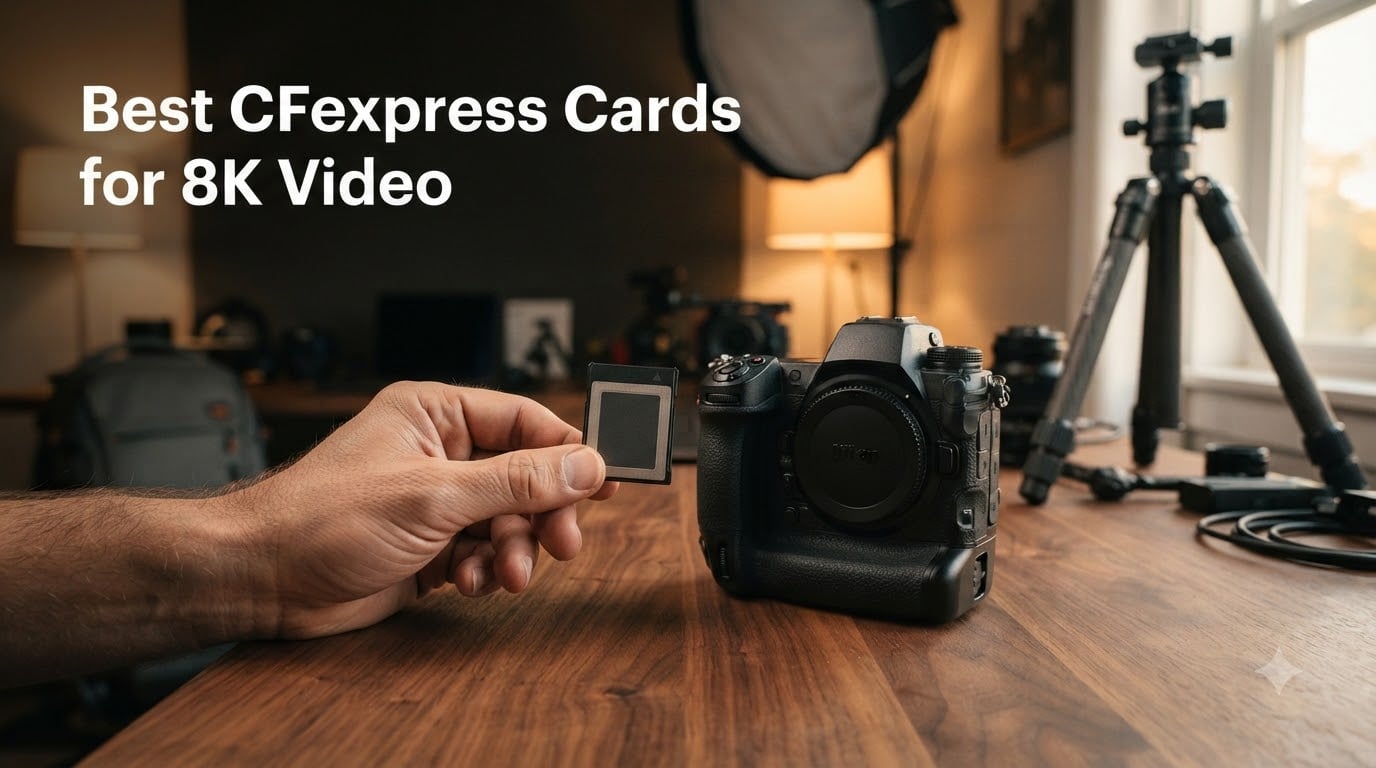 Best CFexpress Cards for 8K Video