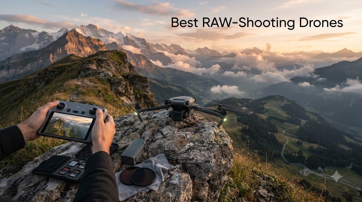 Best RAW-Shooting Drones