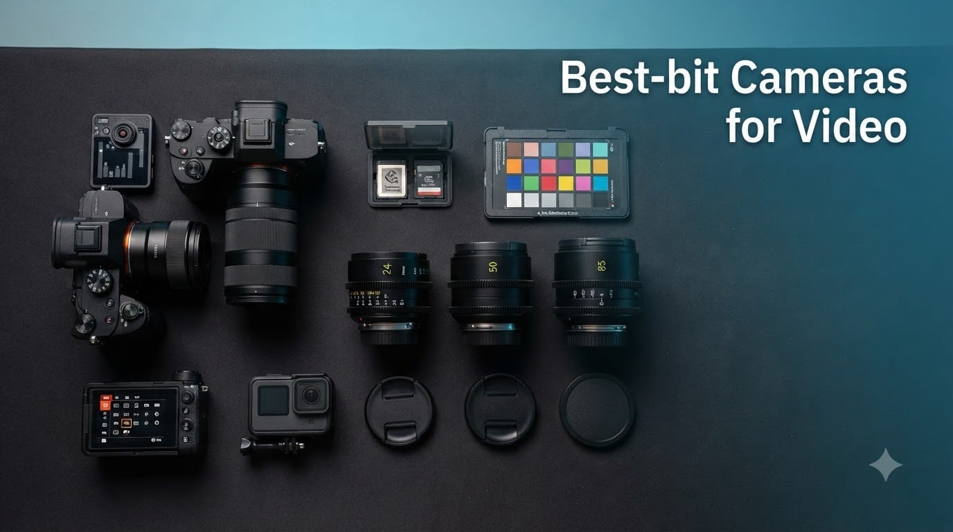 Best 10-bit Cameras for Video