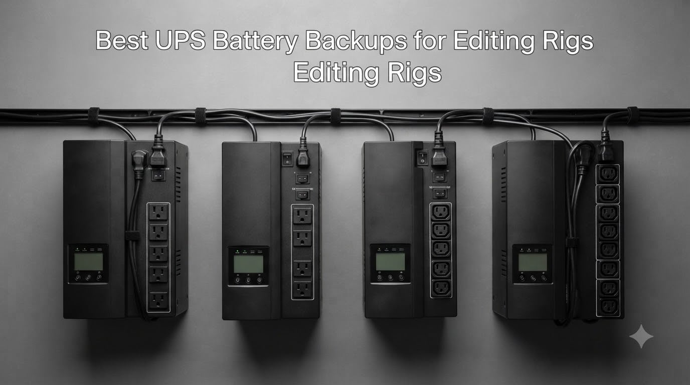 Best UPS Battery Backups for Editing Rigs