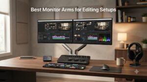Best Monitor Arms for Editing Setups