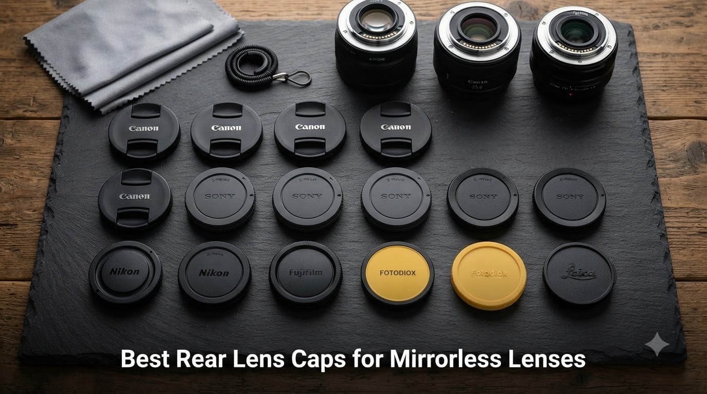 Best Rear Lens Caps for Mirrorless Lenses