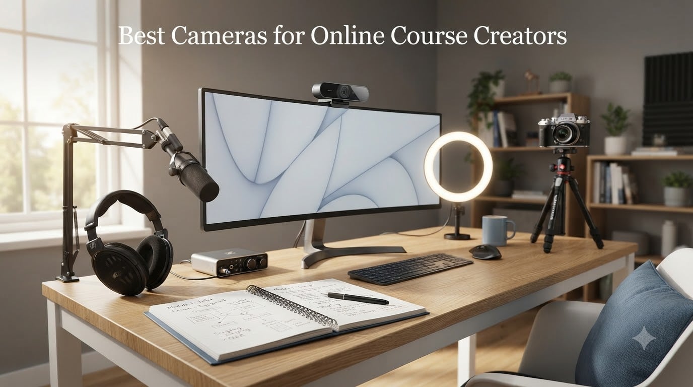 Best Cameras for Online Course Creators