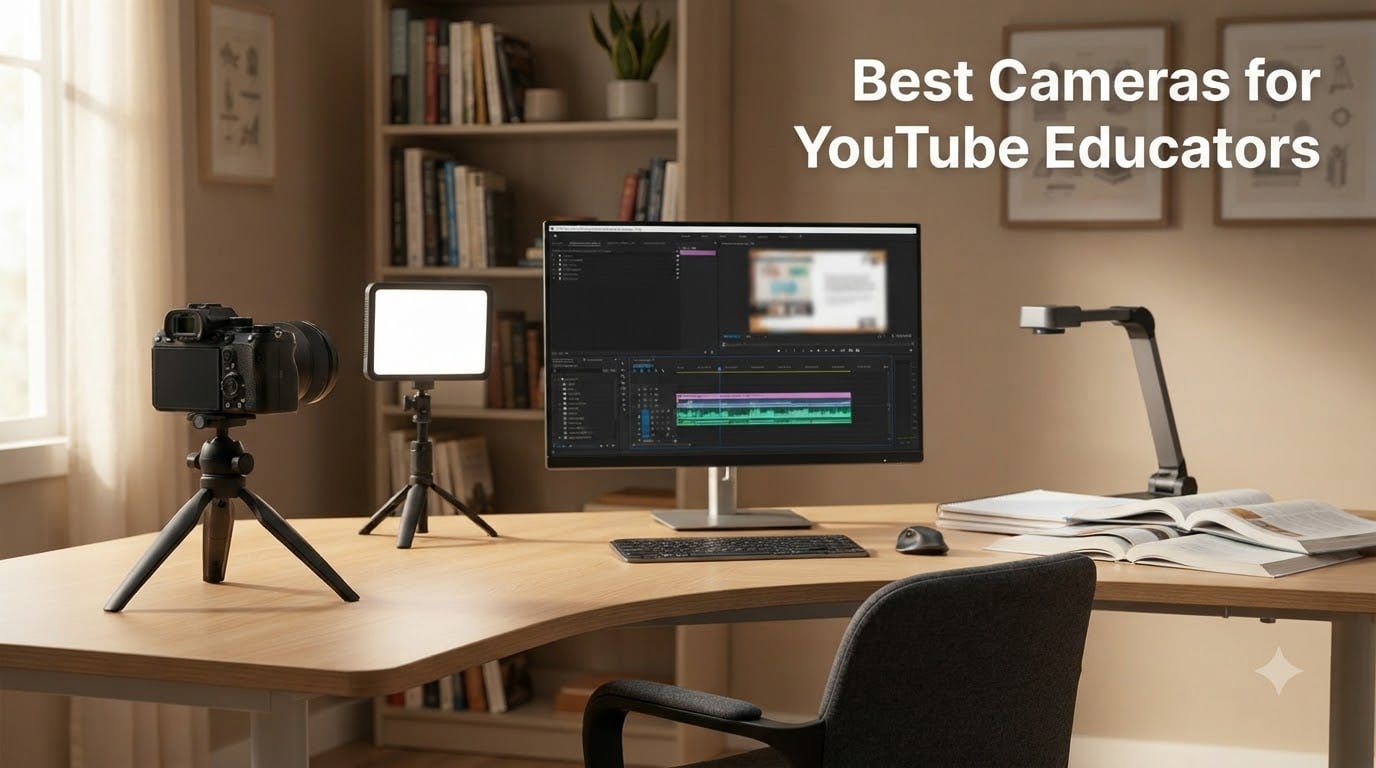 Best Cameras for YouTube Educators