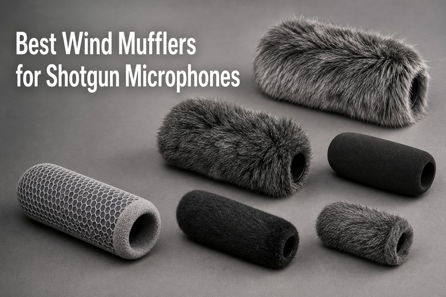 Best Wind Mufflers for Shotgun Microphones