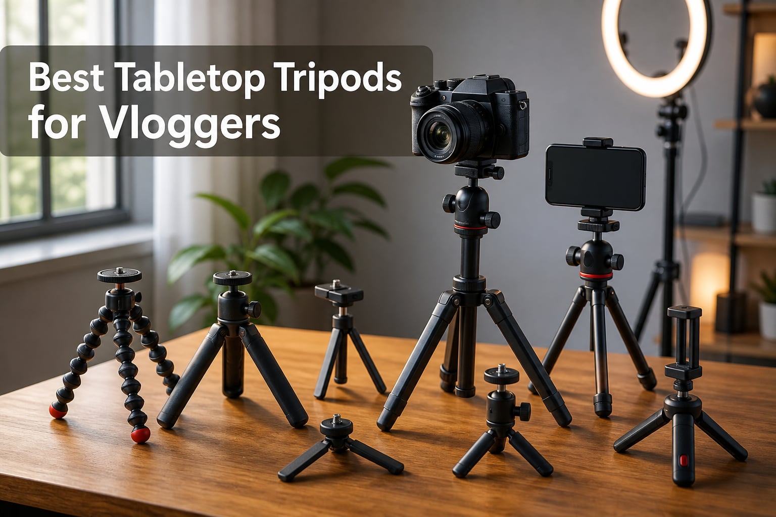 Best Tabletop Tripods for Vloggers
