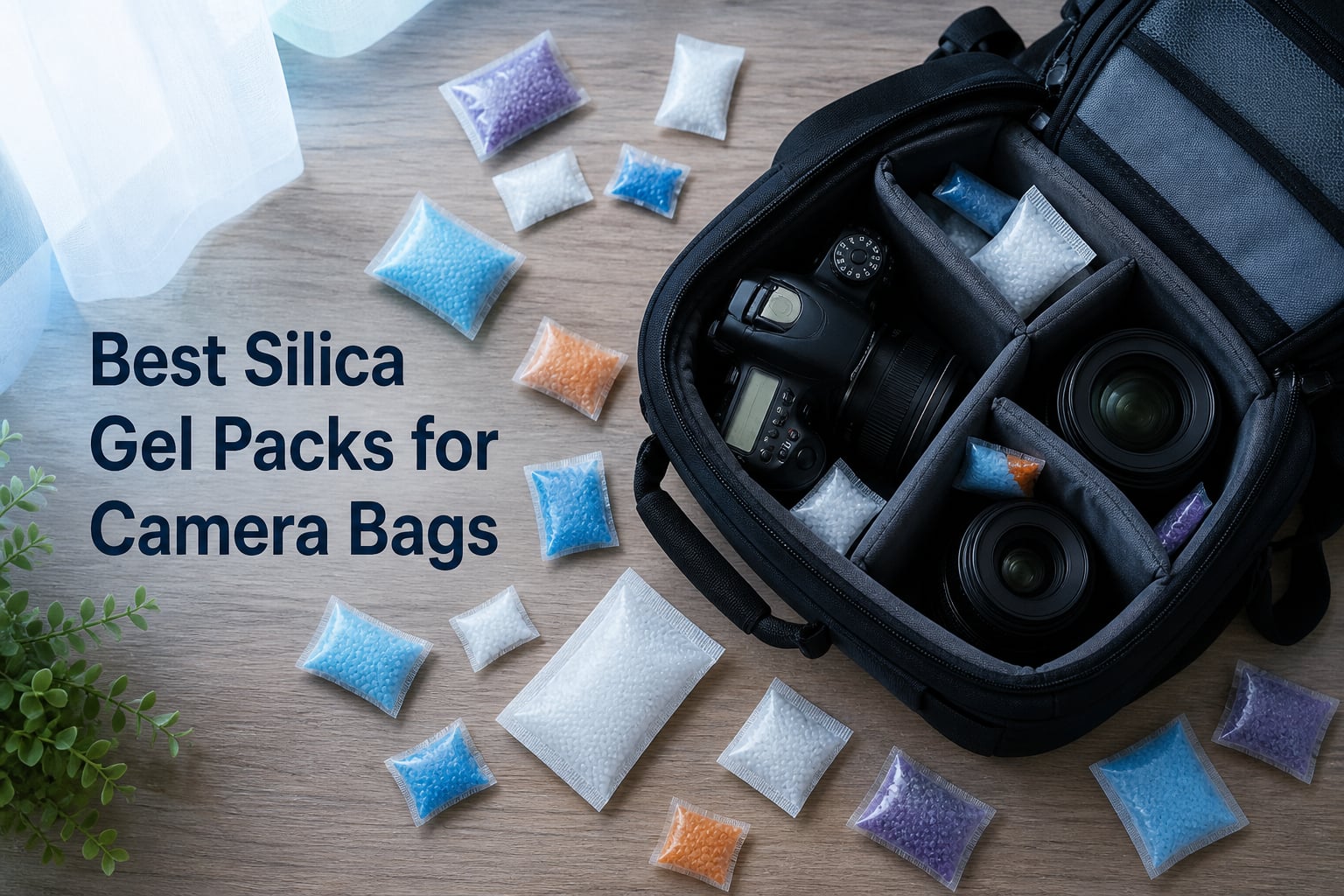 Best Silica Gel Packs for Camera Bags