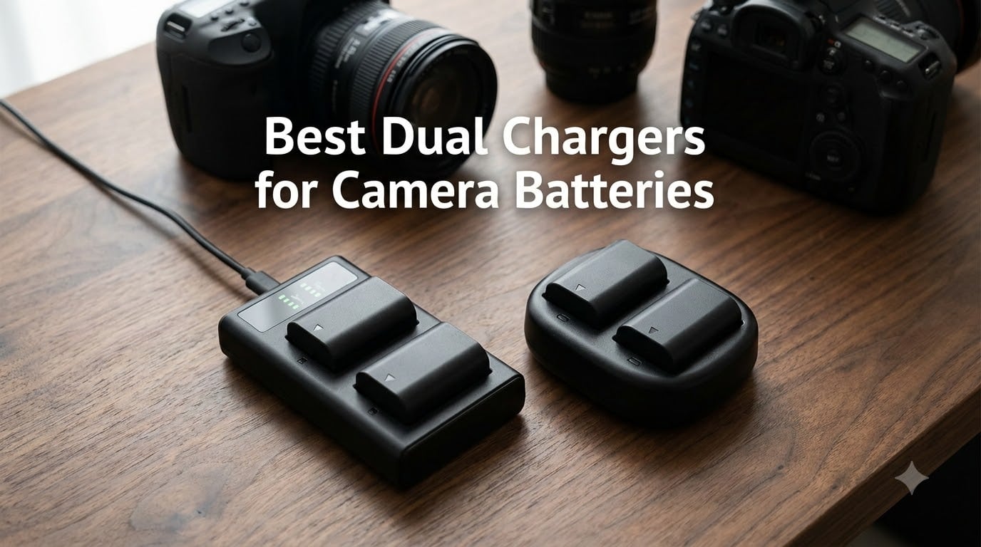 Best Dual Chargers for Camera Batteries