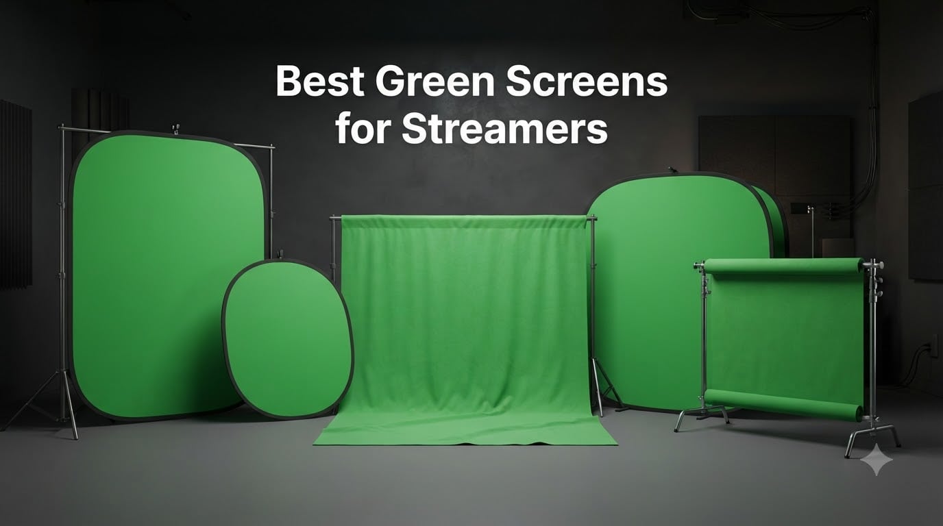 Best Green Screens for Streamers