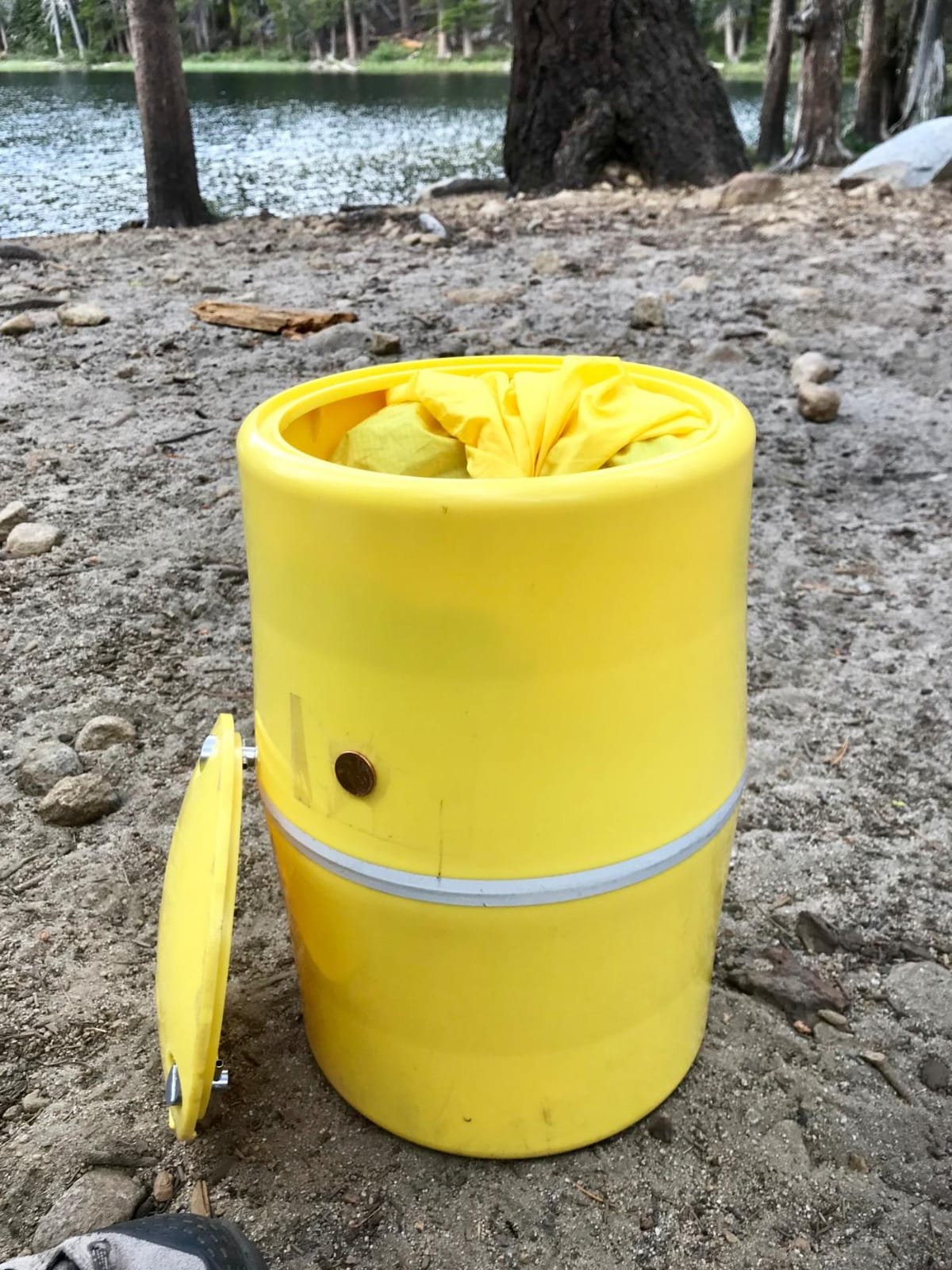 Counter Assault Bear Keg Food Storage Container Yellow customer photo 2