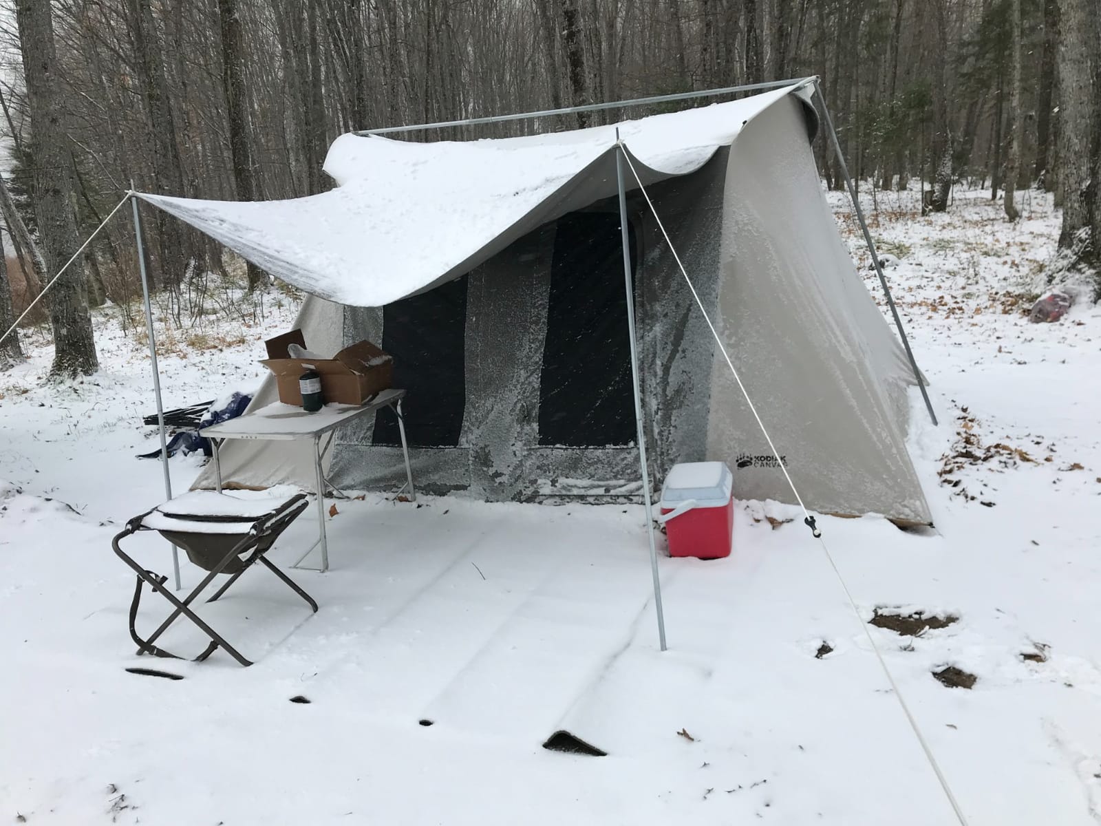 Flex-Bow Deluxe Canvas Camping Tents customer photo 1