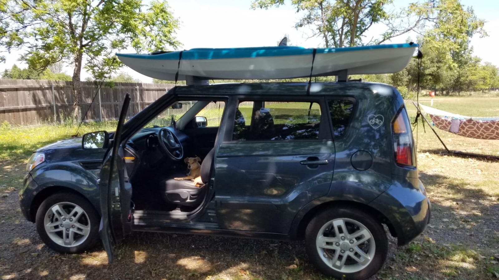 Attwood Universal Rack-Free Car-Top Kayak Carrier Kit, Foam Block Roof Transport System with Adjustable Straps & Bow/Stern Tie-Downs customer photo 1