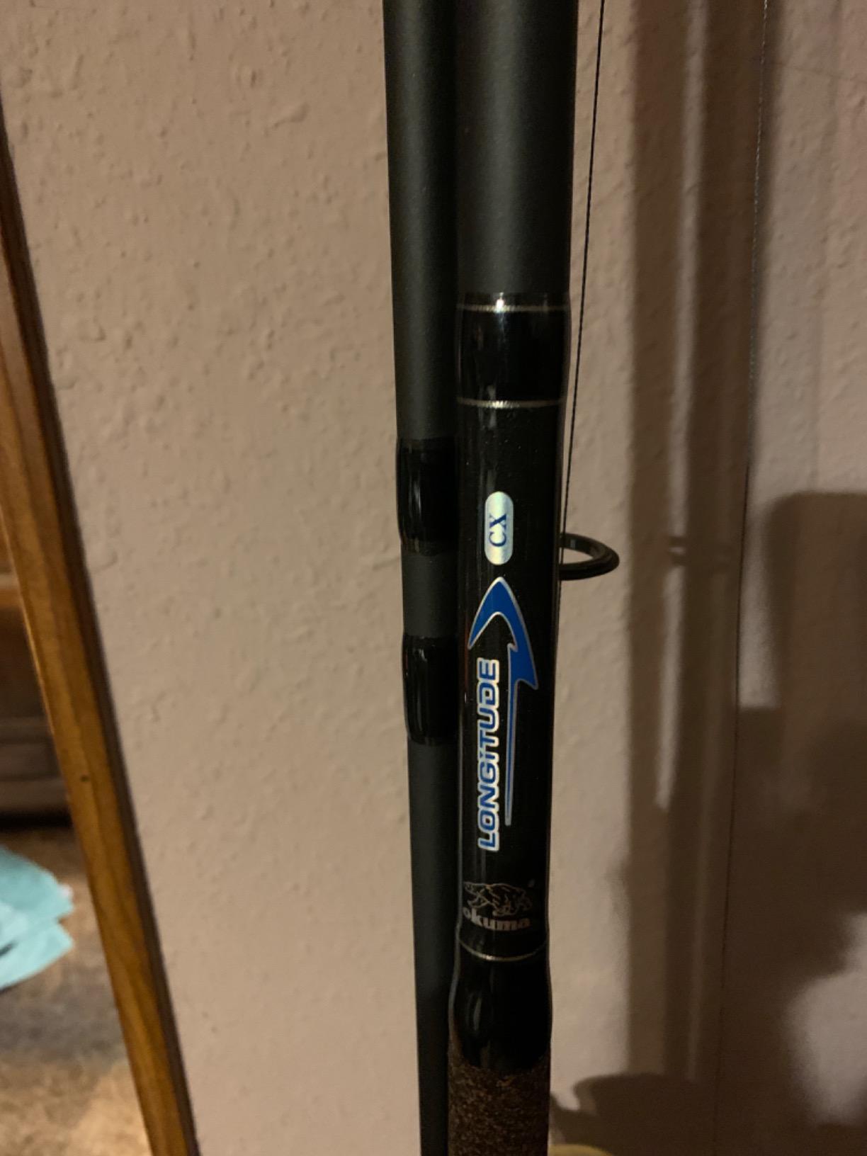 Okuma Longitude Surf Graphite Rods (Large, Black/Blue/Silver) customer photo 2