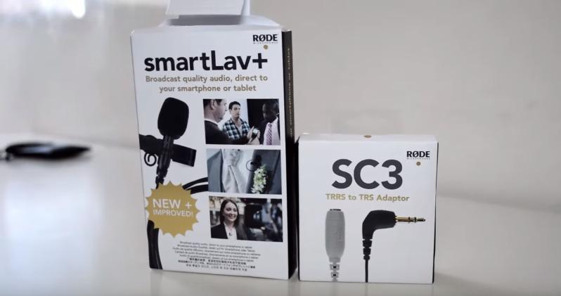 Rode SmartLav+ Lavalier Microphone for Smartphones,Black customer photo 2