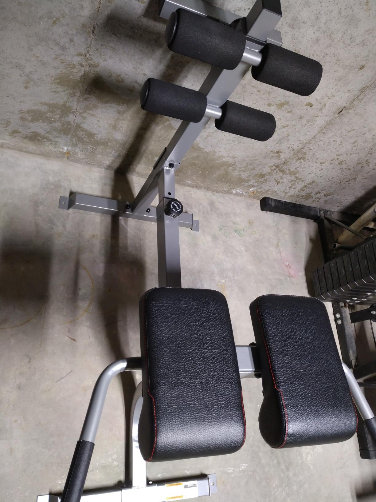 Cap Strength Roman Chair – Adjustable Back Extension Bench for Core & Glute Workouts, Heavy-Duty 300 LB Capacity - Black and Gray Options customer photo 2