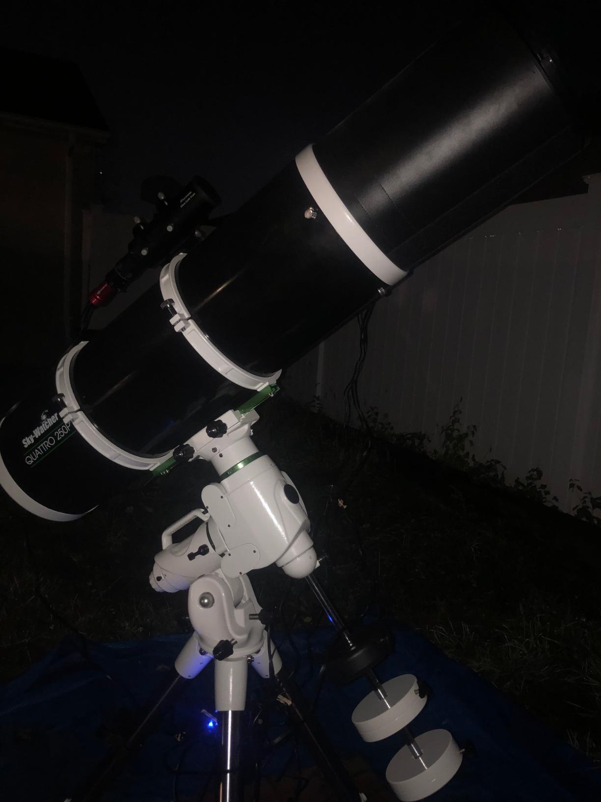 Sky-Watcher Quattro 250P Imaging Newtonian - Large Aperture 10-inch Reflector Optical Tube for Astrophotography customer photo 1
