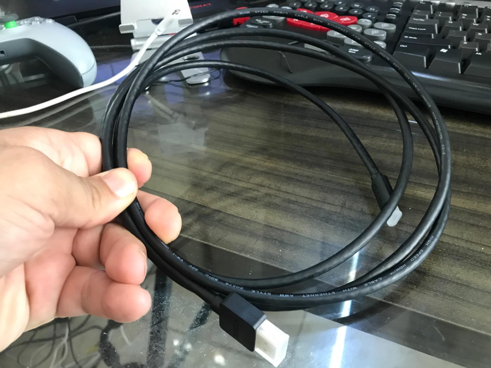 UGREEN Micro HDMI to HDMI Cable, 4K@60Hz, Adapter, HDR, 10FT customer photo 1
