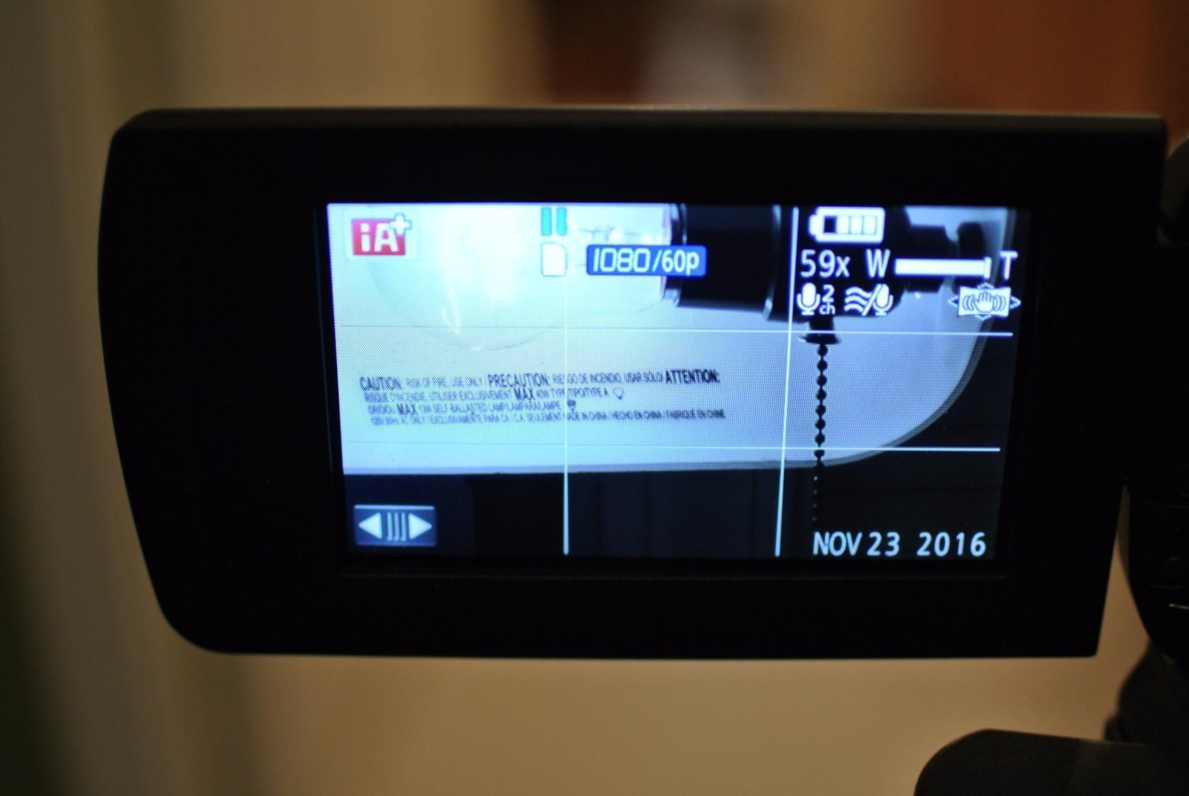 Panasonic Full HD Video Camera Camcorder HC-V180K, 50X Optical Zoom, 1/5.8-Inch BSI Sensor, Touch Enabled 2.7-Inch LCD Display (Black) customer photo 2
