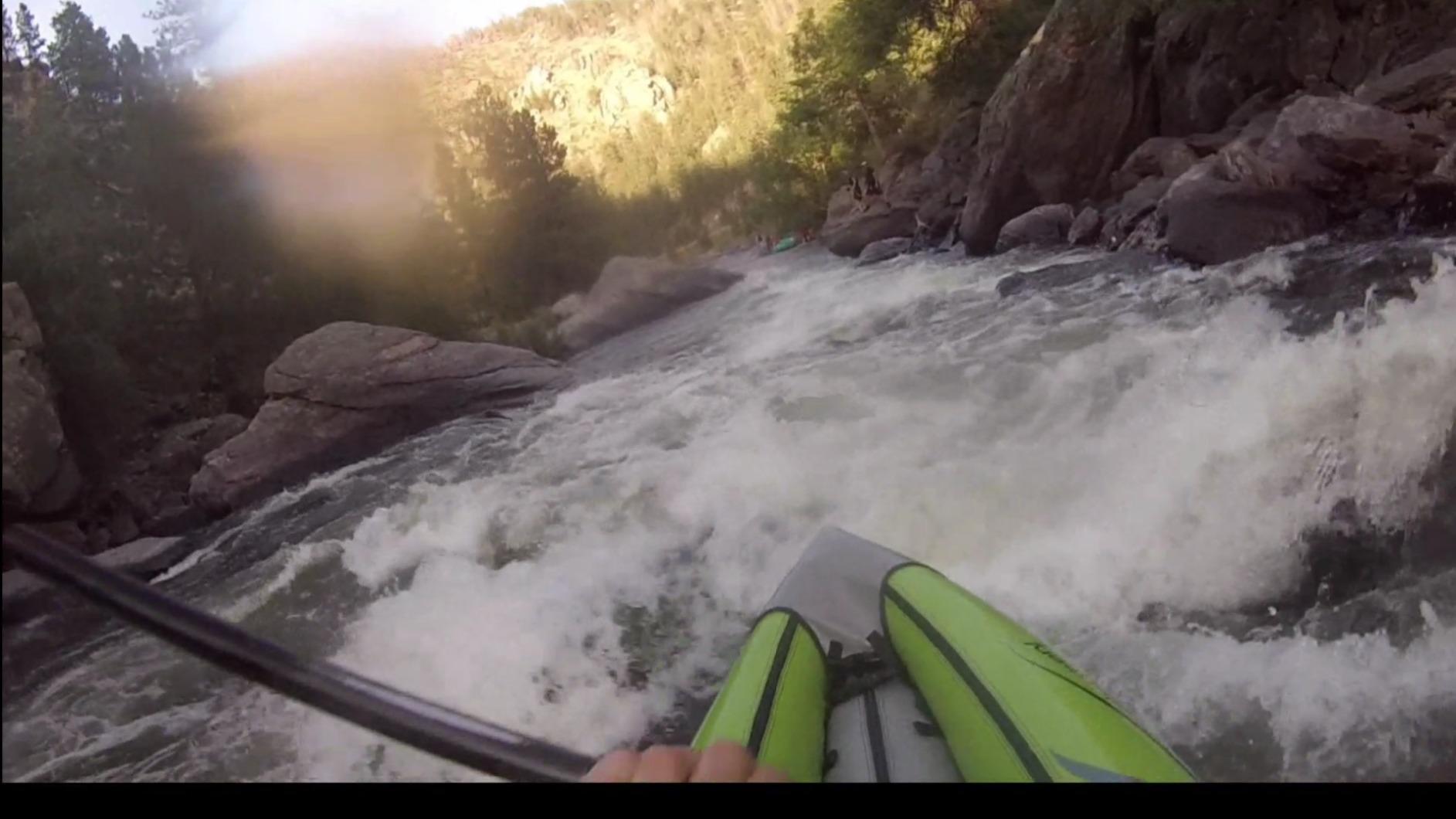 AIRE Tributary Tomcat Solo Inflatable Kayak, Red, 87120.03.101 customer photo 1