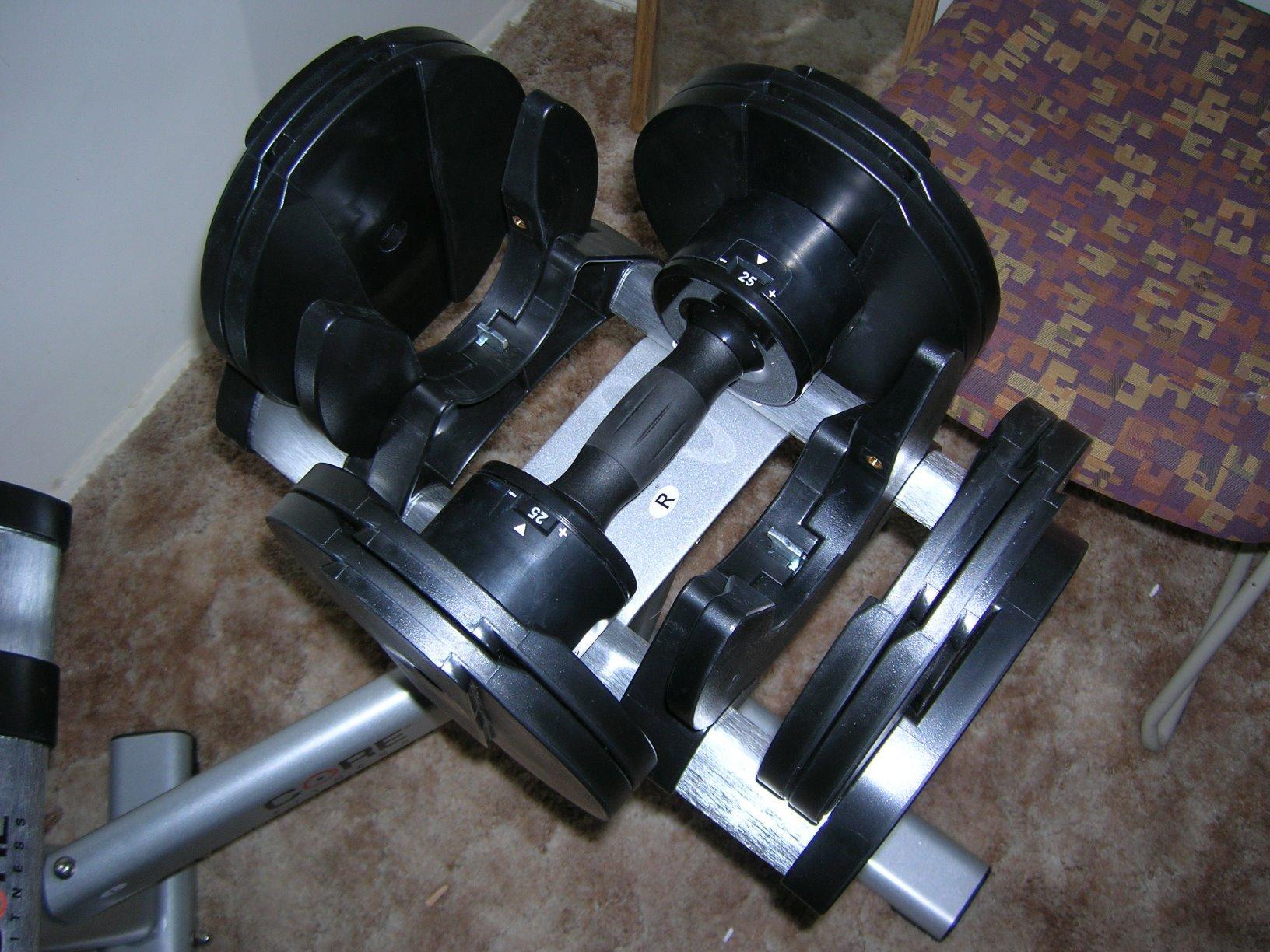 Core Fitness® Adjustable Dumbbell Weight Set by Affordable Dumbbells customer photo 1