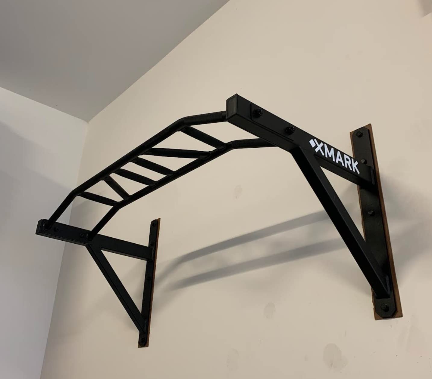 XMARK Commercial Wall Mounted Multi Grip Pull Up Bar Ranked Number 1 Men’s Health customer photo 1