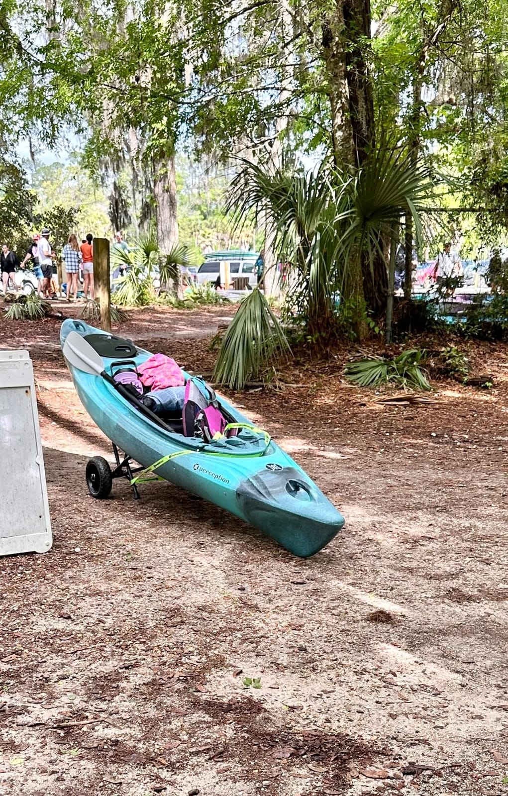 Perception Kayaks Large Kayak Cart with Foam Wheels - for use on Sand/Pavement, Black customer photo 2