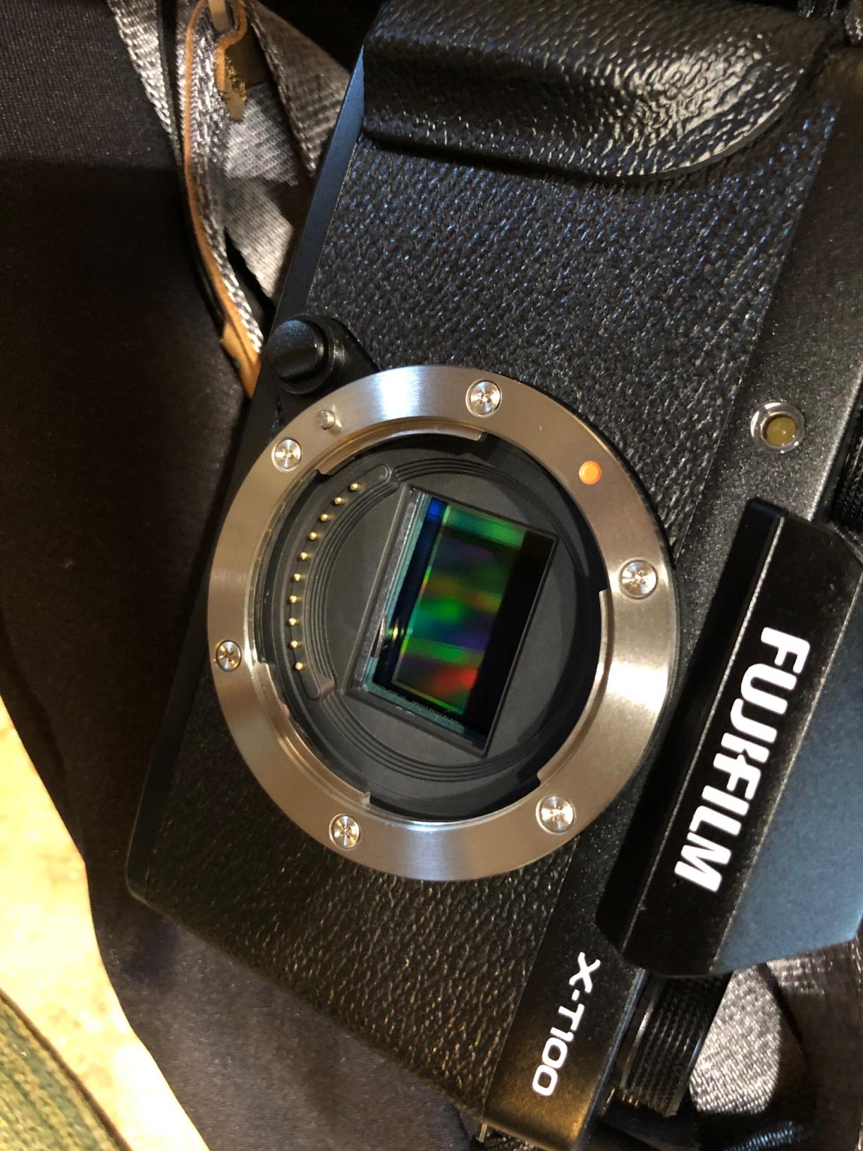 FUJIFILM X-T100 Mirrorless Digital Camera w/XC15-45mmF3.5-5.6 OIS PZ Lens - Champagne Gold customer photo 1
