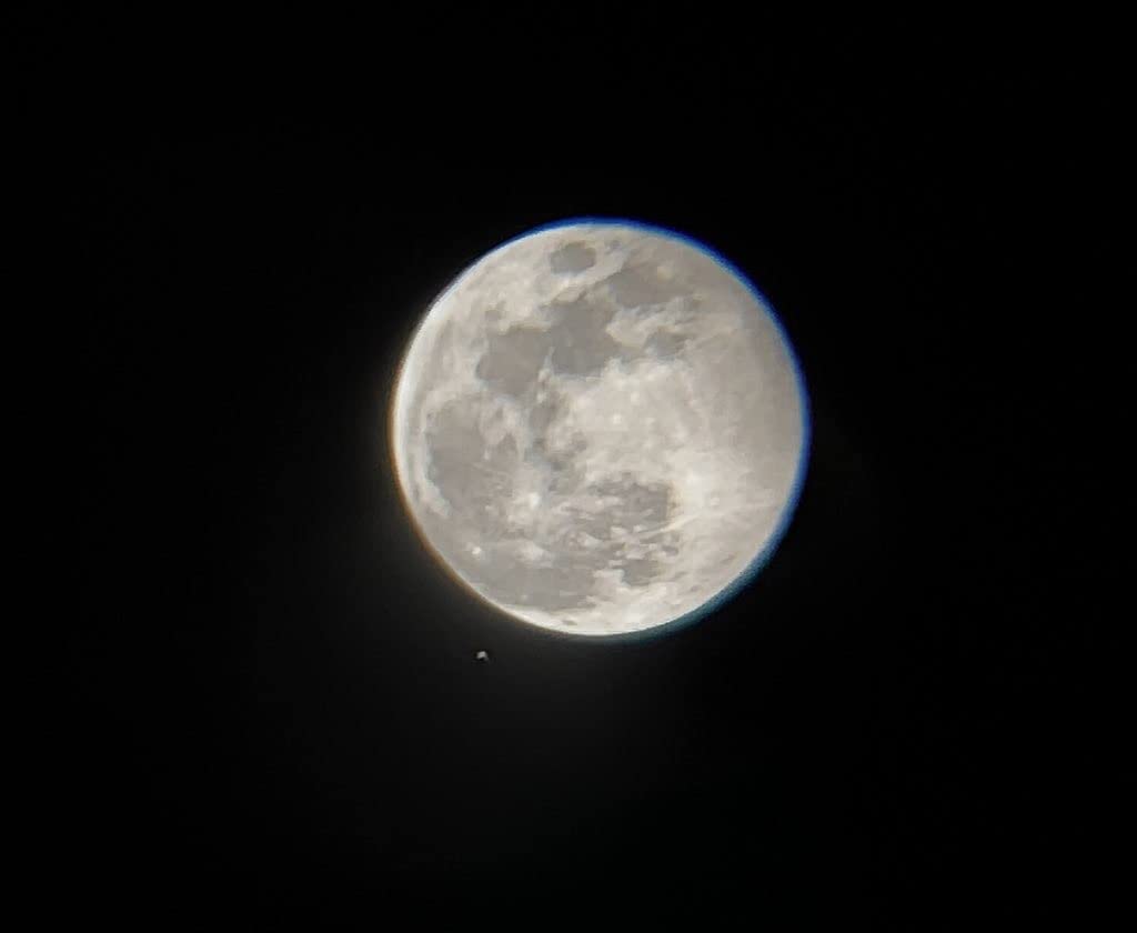 Celestron FirstScope Signature Series Moon Tabletop Dobsonian Telescope customer photo 1