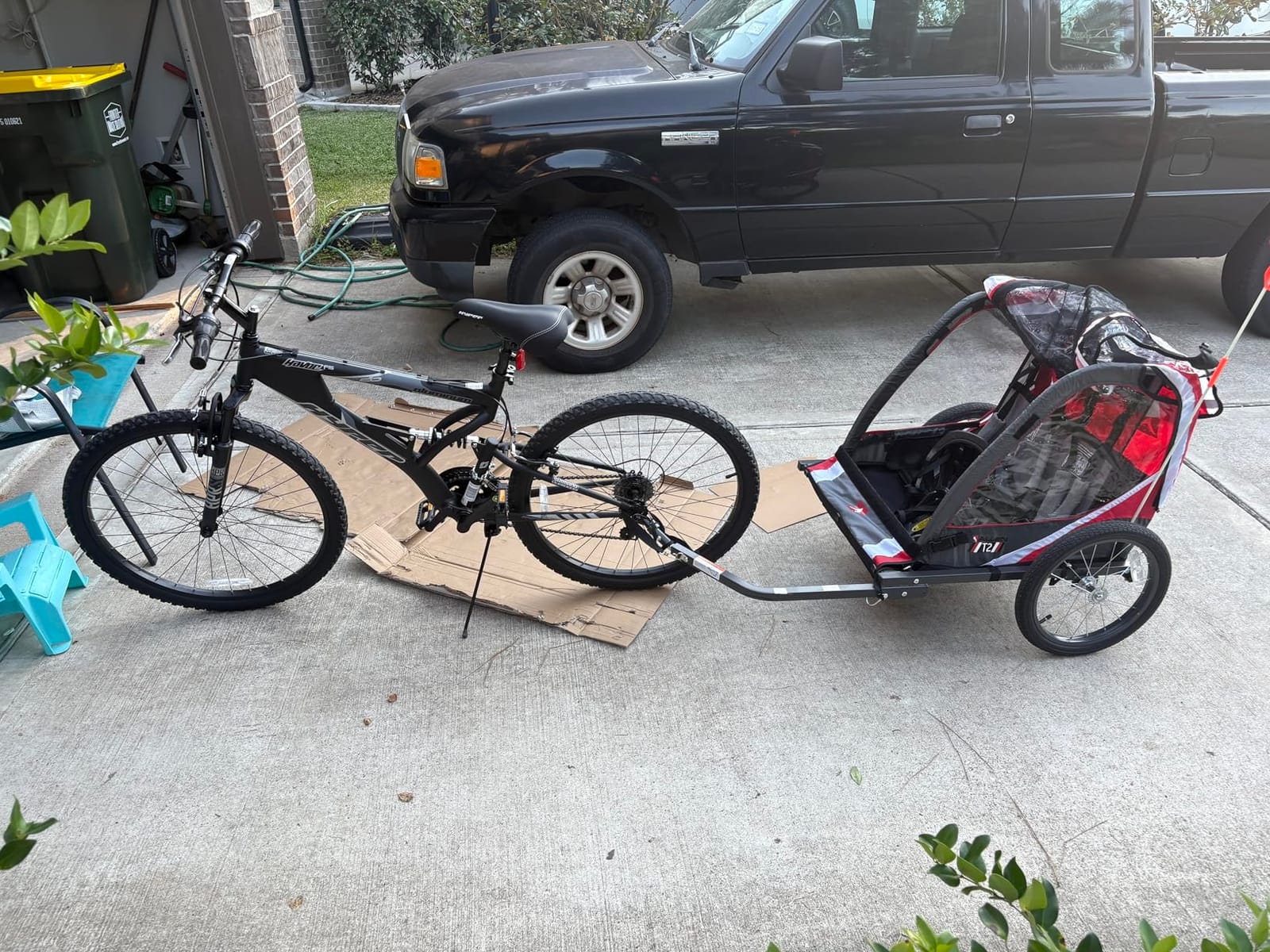 Allen Sports Deluxe Steel Child Trailer customer photo 2