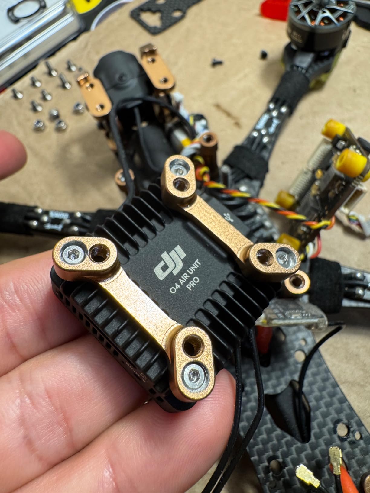 DJI O4 Air Unit Pro for FPV Drone, Digital Transmission System, 15ms Low Latency, 15km Max Range, 4K/120fps Video Recording, 1080p/100fps Live View, 155° FOV, 1/1.3-inch CMOS Sensor customer photo 2