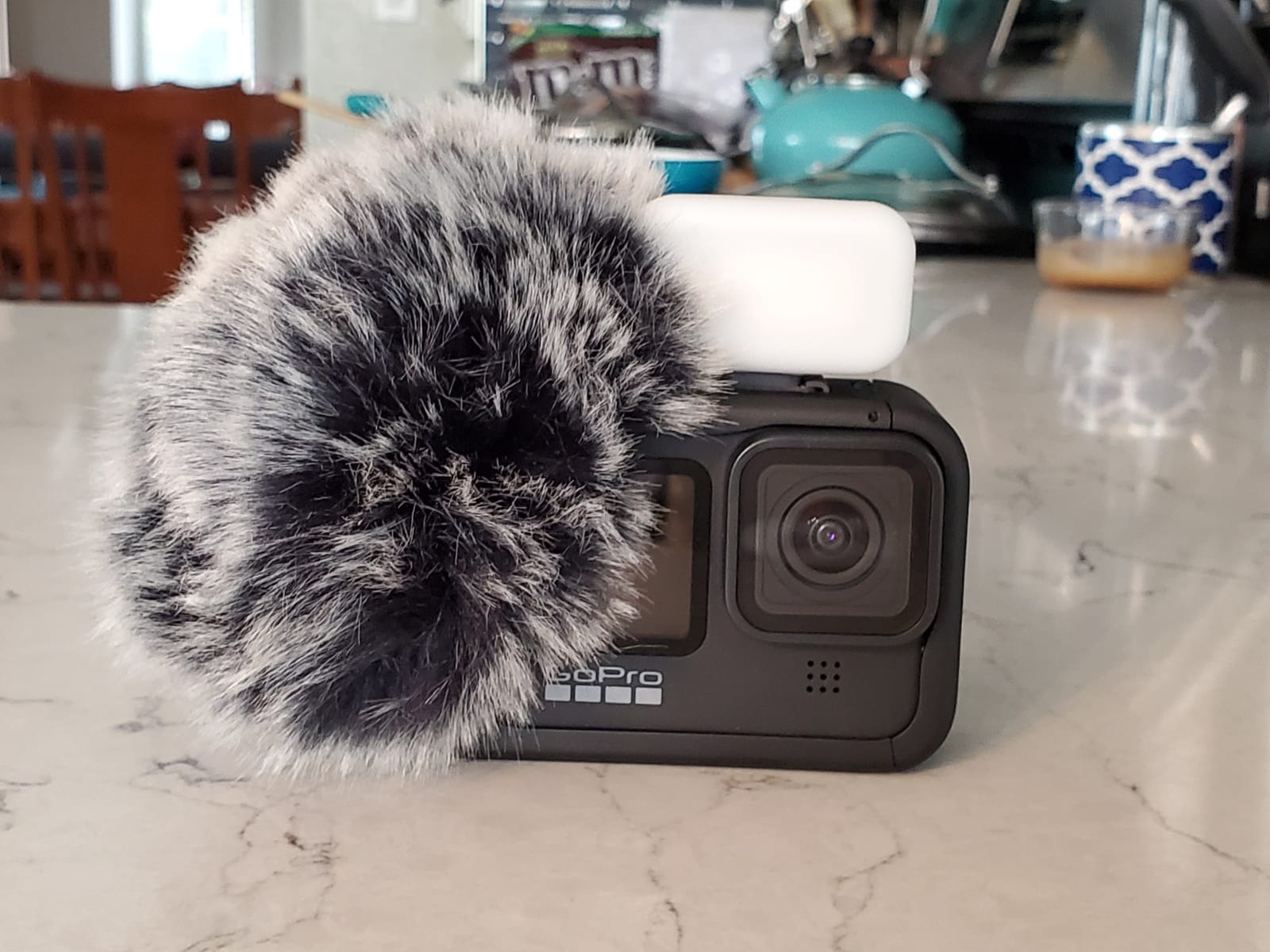 Wind Muff Windscreen Compatible with Zoom H1,Mic Windscreen Wind Cover Compatible with Zoom H1 H1n Recorder Mic and More,ChromLives Furry Microphone Windscreen 2.5
